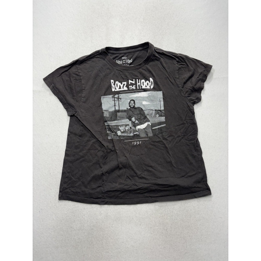 Mad Engine Boyz N The Hood Shirt Mens Large Black 1991 Movie Graphic Tee